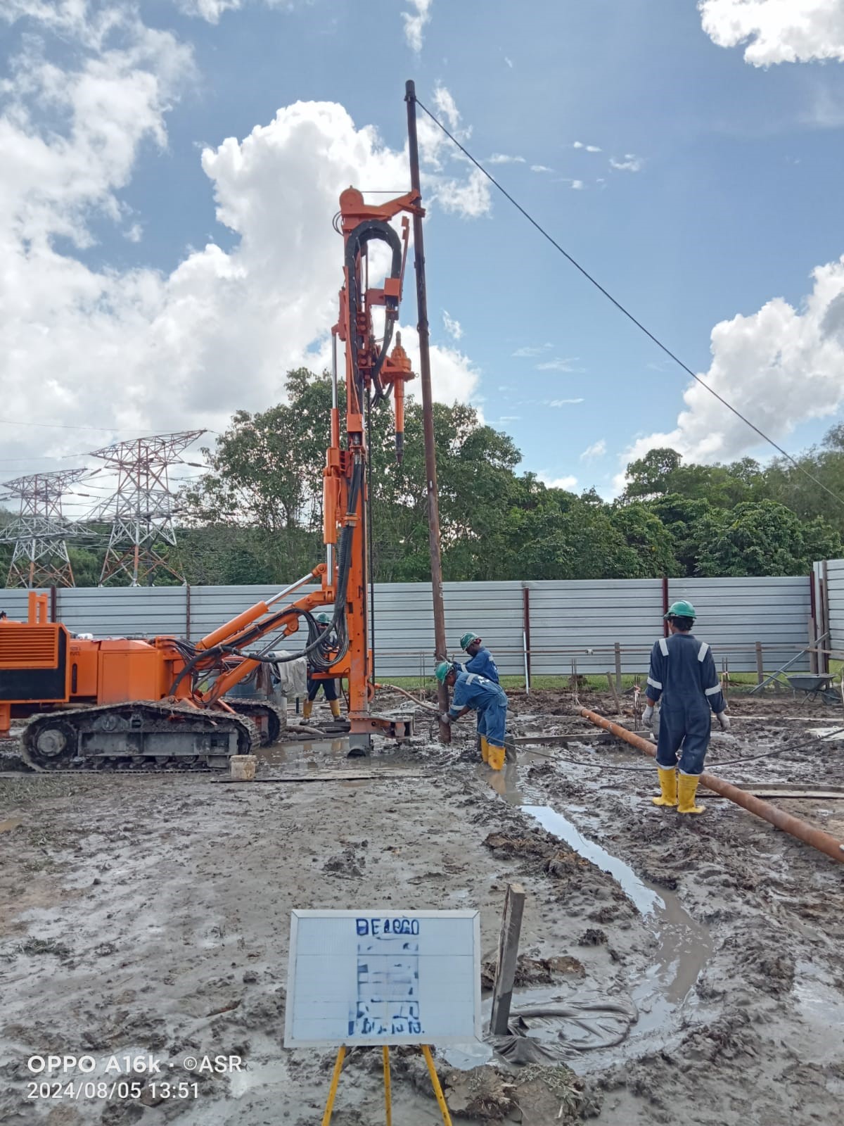 Placeholder photo of ground engineering work